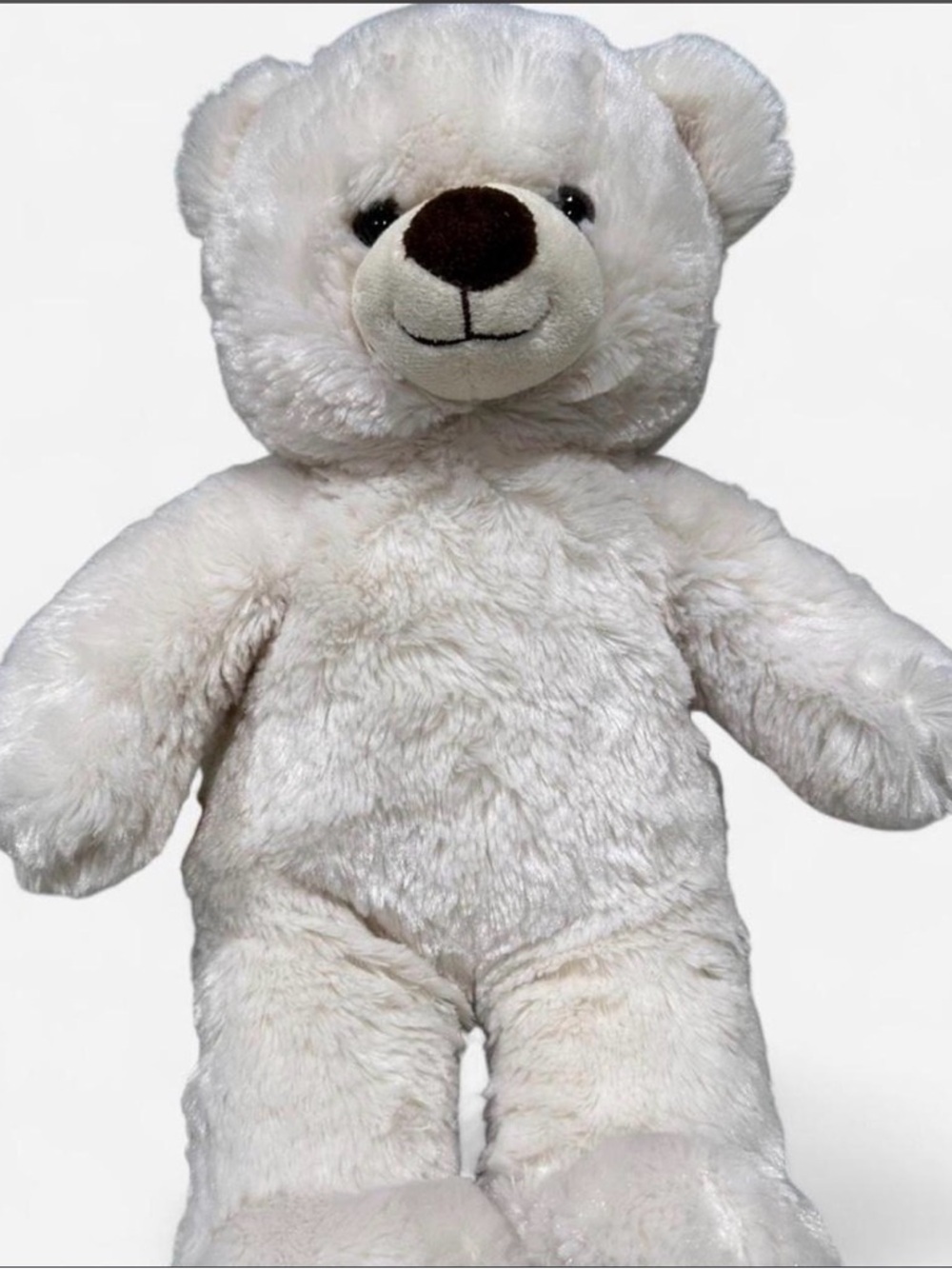 Build-A-Bear Soft Cream Plush Teddy